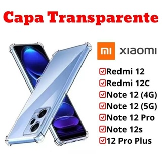 Capa Transparente Anti Impacto Para Xiaomi Redmi Note 12s - M7