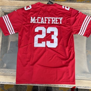 San Francisco 49ers Christian McCaffrey #23 Vapor Rush White Stitched Jersey  – CDE