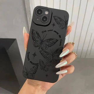 Capa De Silicone Macia À Prova De Choque Para iPhone 15 11 12 13 14 Pro Max 7 8 14 Plus SE 2020 7plus 8plus