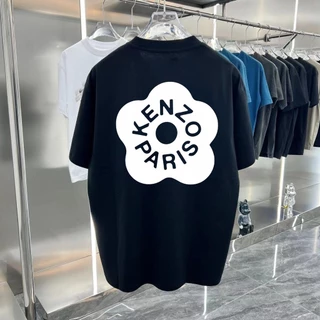 top Masculino E Feminino De Alta Qualidade K20 Moda casual Logotipo Da Impresso Grande Algodão Manga Curta Camiseta Gola + tag XS-3XL