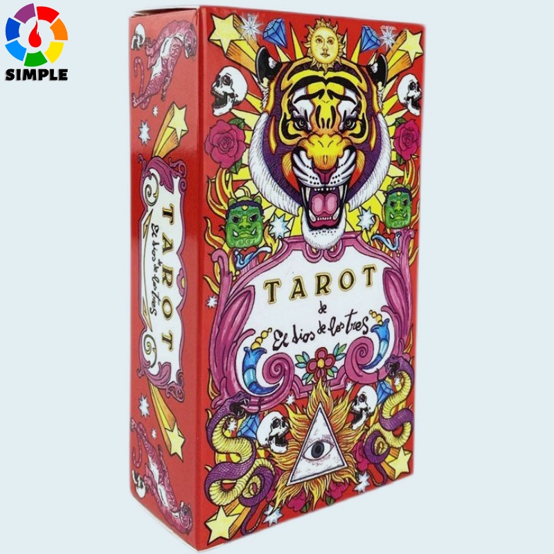 78Card Tarot of The God of the Three Card Oracle Card | Shopee Brasil