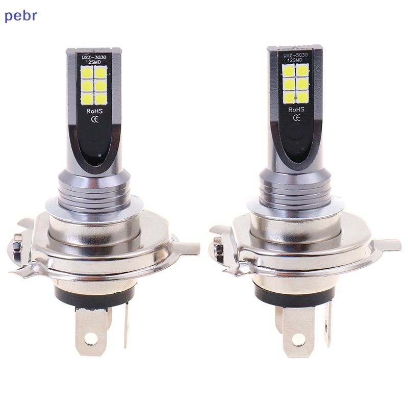 [pebr] 2X H4 200W 12000LM Lâmpada De Nevoeiro LED Para Carro Alto/Baixo Feixe De Luz [feng]