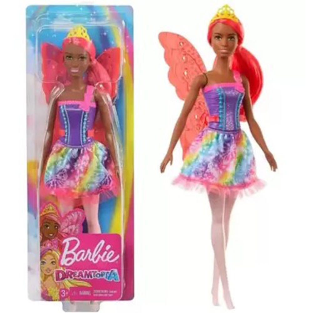 Boneca Barbie Dreamtopia Fada Roxa - GJJ98 GJK00 - Mattel - Dorémi  Brinquedos