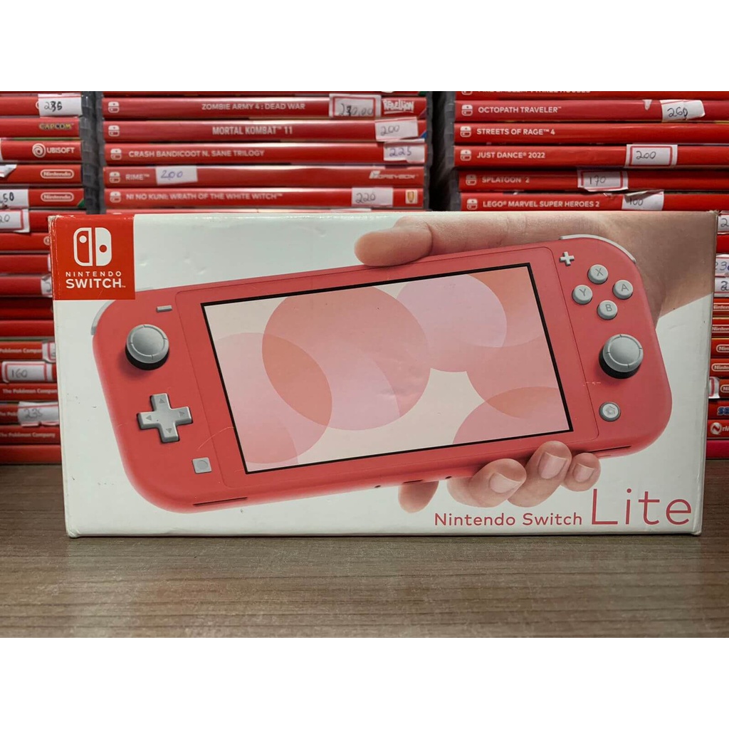 Nintendo Switch Lite D.E.S.B.L.O.Q.U.E.A.D.O 128GB NOVO | Shopee