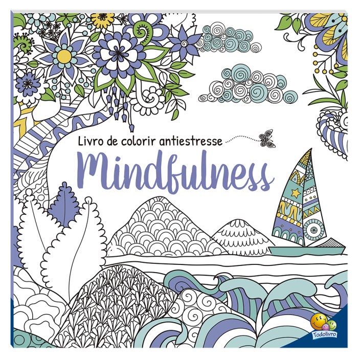 Livro de Colorir Antiestresse - Mindfulness