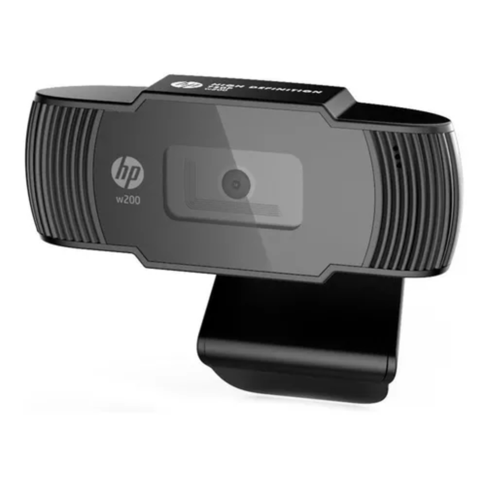 Câmera Webcam Hd Hp w200 Com Microfone Digital Integrado | Shopee Brasil