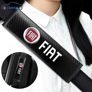 2PCS Fiat Carro Fibra De Carbono Cobertura Do Ombro Cinto De Segurança Para Uno Toro 500 Bravo Punto Palio Argo Stilo Strada Mobi