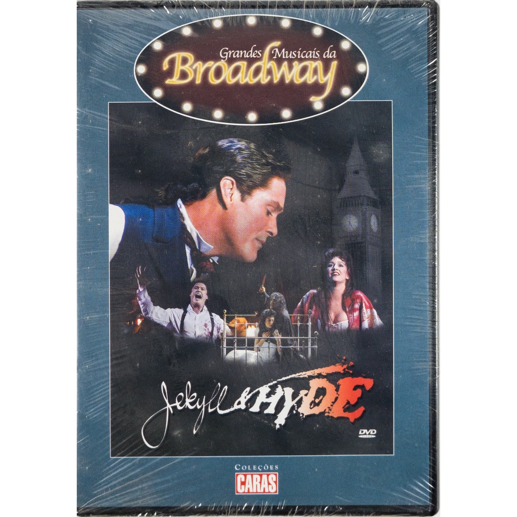 DVD Grandes Musicais da Broadway Jekyll e Hyde Lacrado