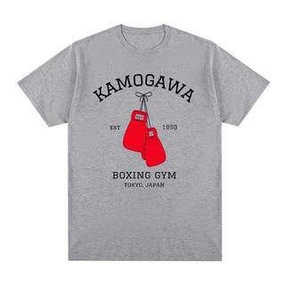 Camiseta Hajime No Ippo KBG Vintage Katun Pria Baru Atasan Wanita