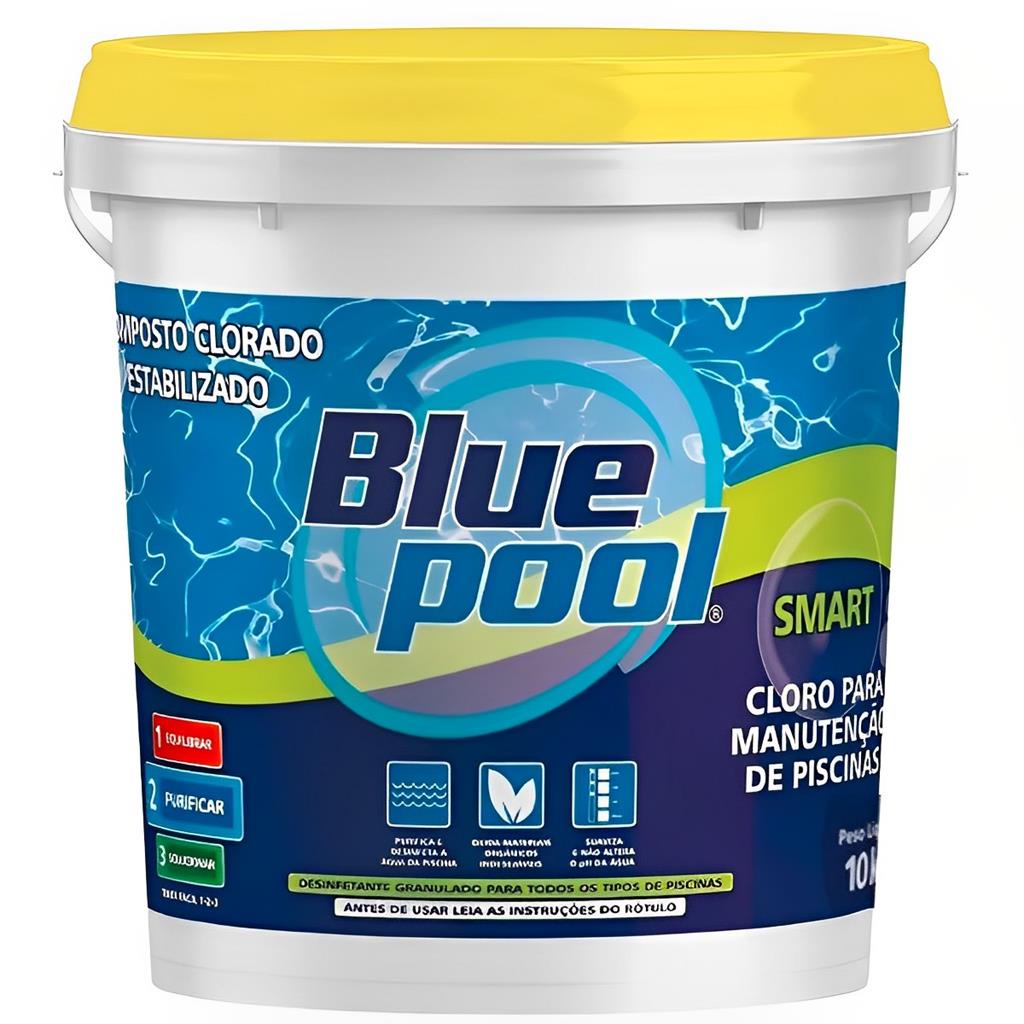 Cloro P/ Piscina Granulado BluePool Smart Multilacao 10kg
