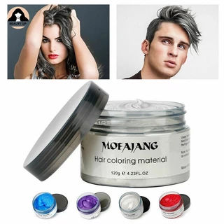 Mofajang Creme De Pintura De Cera Faça Você MesmoCreme De Pintura Coloração Temporária hair color Descolorante pomada colorida