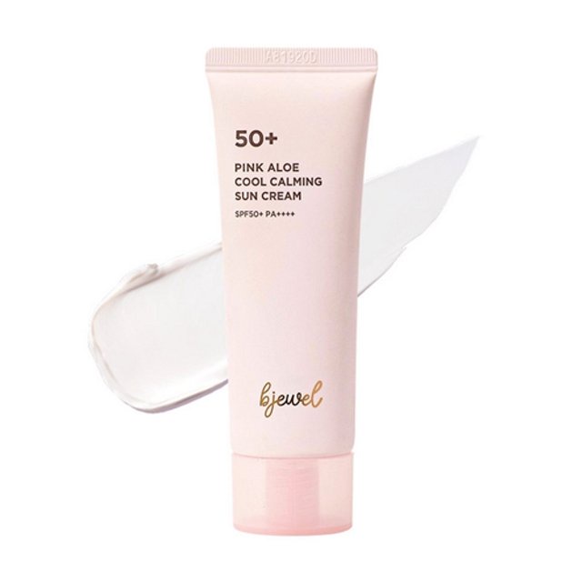 Visual Pink Aloe Cool Coming Sun Cream 40ml (SPF50 +) 2 Conjunto ...