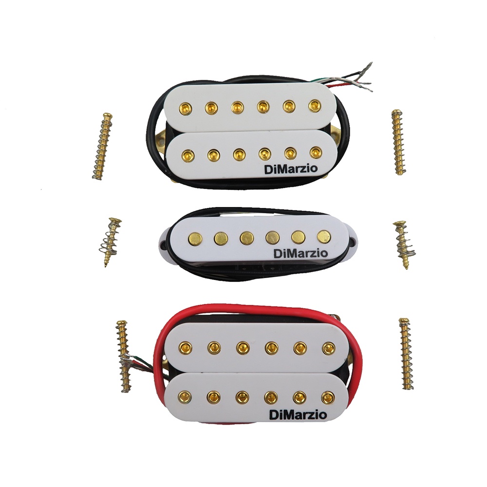 DiMarzio IBZ Alnico V Ouro Branco Humbucking Guitarra Pickup