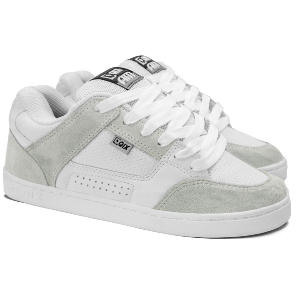 Tênis Qix Skate Retrô AM Branco