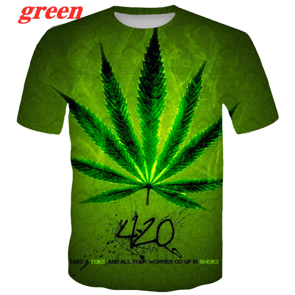 Camiseta Algodão Unissex Alien ET Baseado Moda Tumblr Cannabis Desenho