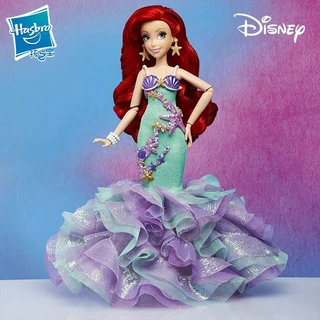 Hasbro Disney Shining Fashion Series Dress Up Princesa Ariel Boneca Menina Brinquedo Presente de Aniversário RM010