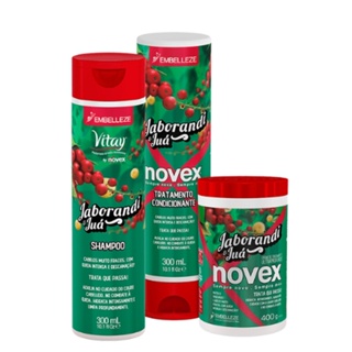 KIT TRATAMENTO NOVEX JABORANDI & JUÁ