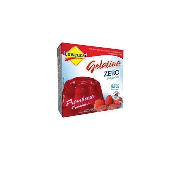 Gelatina Lowçucar Sabor Limão Siciliano 10G - Lowçucar