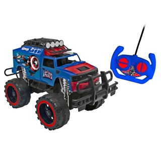 Carro Controle Remoto Brave Soldier Capitão América - Candide