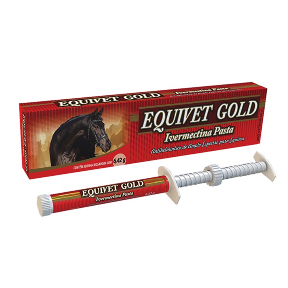 Equivet Gold 6,42 - Vermífugo para Cavalos | Shopee Brasil