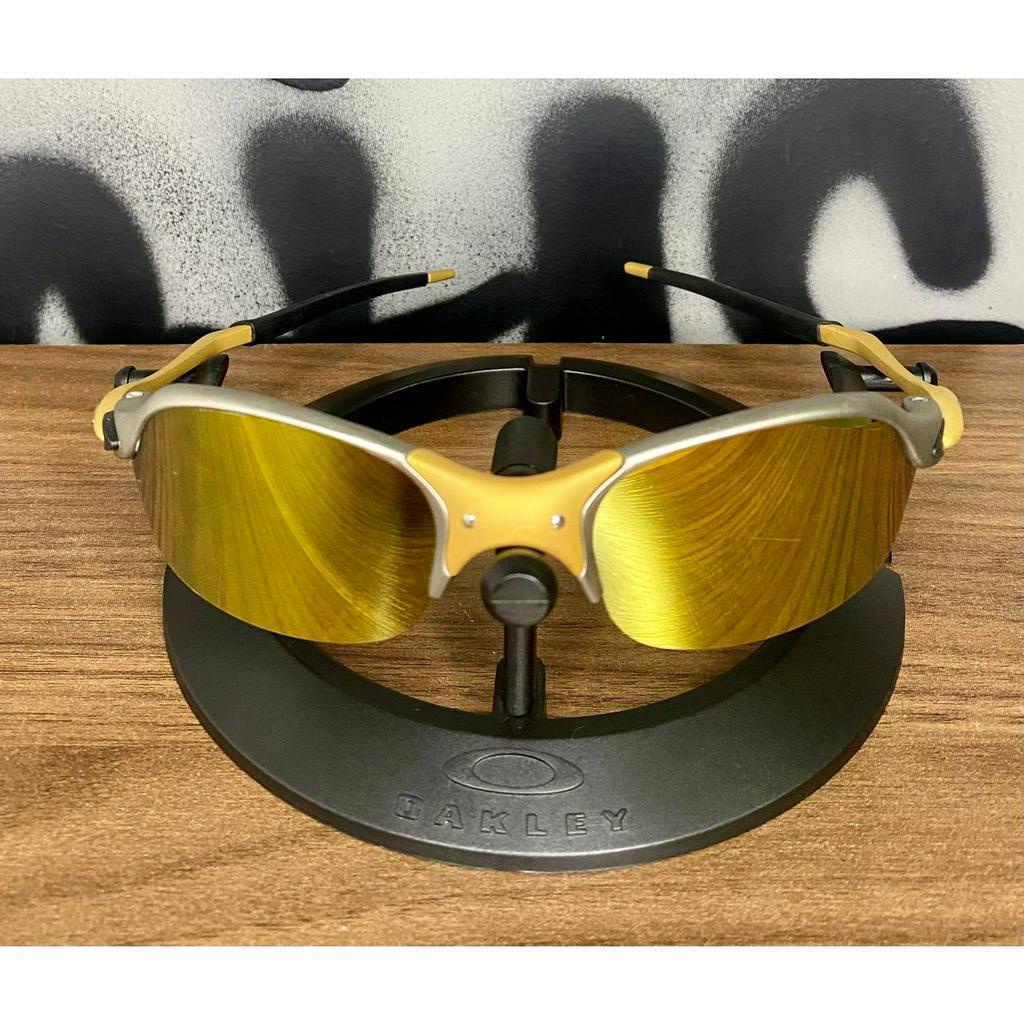 Oculos Oakley Romeo 2 Juliet 24 K Xmetal Dourada Mandrake em