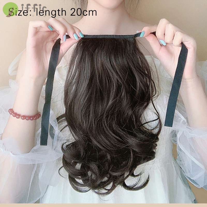 Pedaços de Cabelo Feminino, Cabelo Cacheado Preto Peruca Respirável Longa e  Fofa para Mulheres para Cosplay