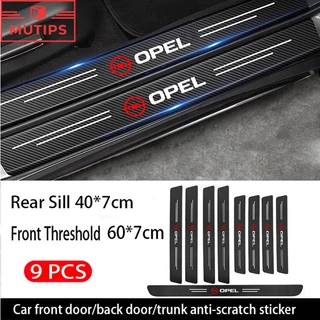 Opel 9Pcs Autocolantes Para Portas De Automóveis Antiderrapantes Resistentes A Arranhões g H J K Insignia Vivaro Zafira Corsa Vectra Astra Mokka