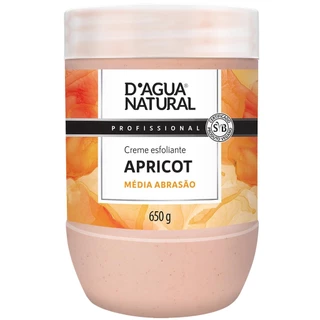 Creme Esfoliante Profissional Dagua Natural Apricot Média Abrasão 650g