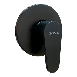 Misturador Monocomando para chuveiro Preto fosco Com Base