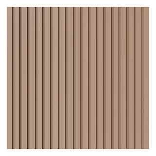 Painel Ripado Laminado 10cm Eva Autocolante Play Creme Metro