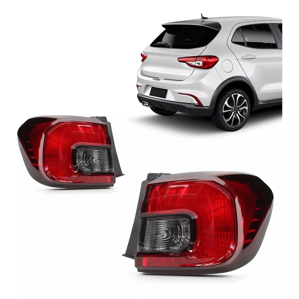 Lanterna Traseira Fiat Argo 2018 2019 2020 2021 2022 23 Fume | Shopee ...