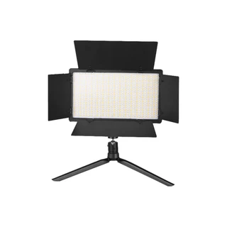 Led photo studio luz 50w iluminação de vídeo na câmera gravação portátil fotografia lâmpada do painel com tripé para youbute jogo ao vivo