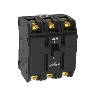 Disjuntor Nema Preto Tripolar Soprano ASM3-B 40A Soprano Alta Qualidade Original em Oferta na Shopee