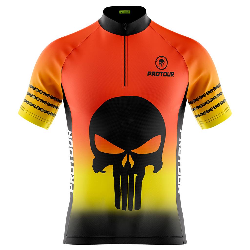 Roupa De Ciclismo Laranja Evasao