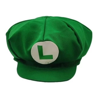 Boina Luigi Super Mario Bros Chapeu