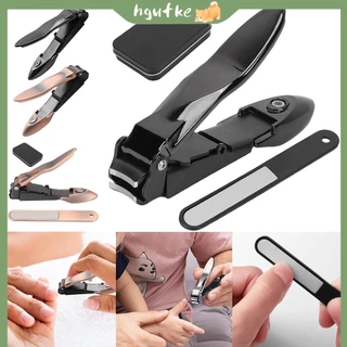 Cortador De Unhas Anti-Splash Com Bandeja Coletora De Aço Inoxidável SHOPSBC0368