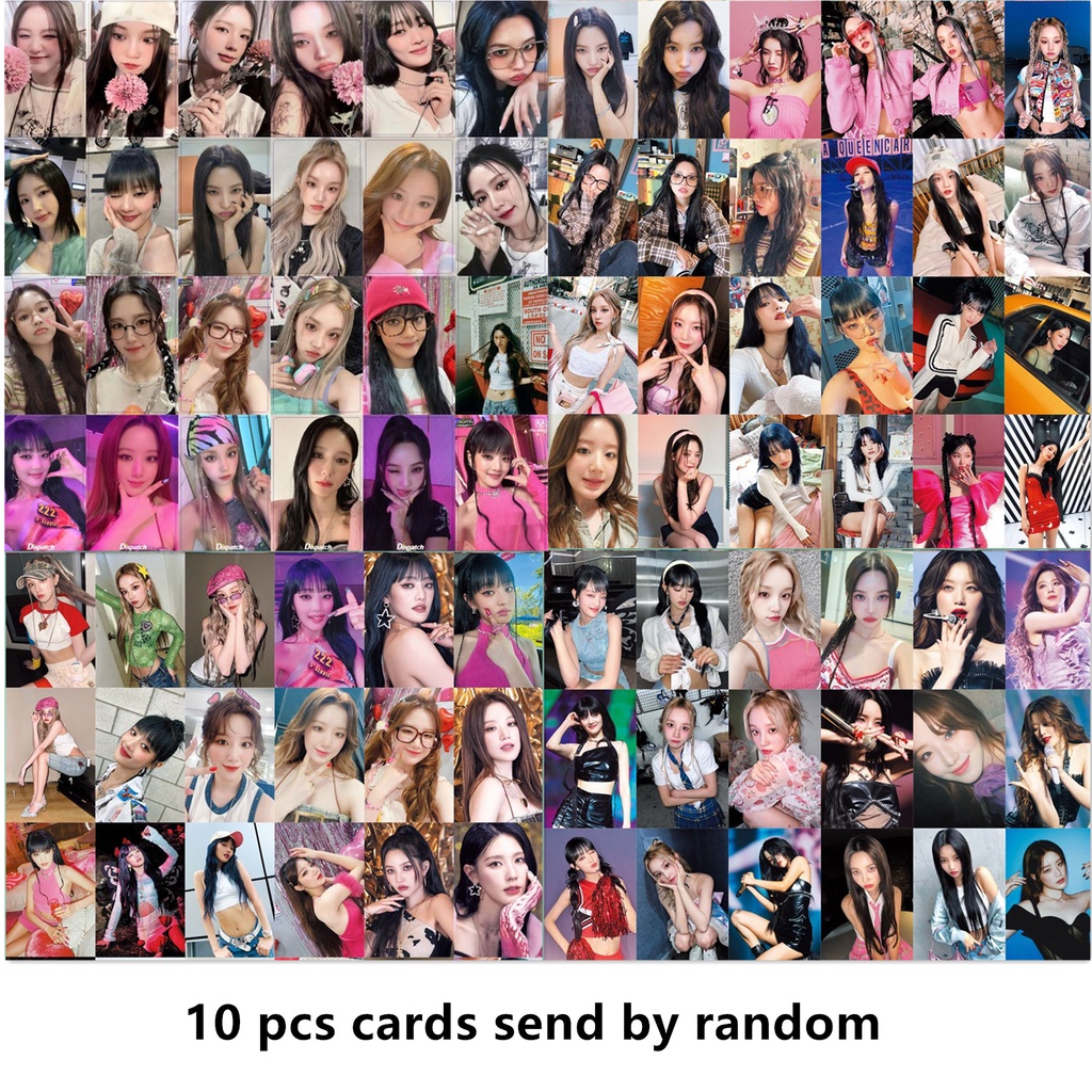 55pcs/box (G)I-DLE Album I FEEL Photocards QUEENCARD Lomo Cards