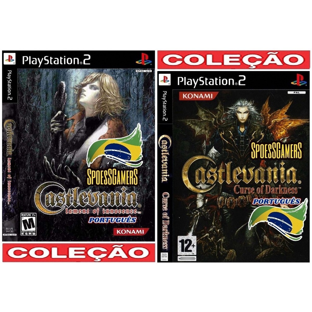 Affiche Officielle Konami Castlevania – Taille B2 – Sony PlayStation 2