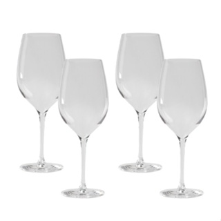 Jogo de 4 taças para vinho NUDE 430ml Pasabahce, uso vinho e água, Material: Vidro Cristal (cristal ecológico livre de chumbo e bário)