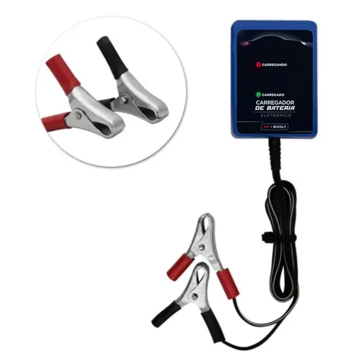 Carregador Bateria Automotivo Carro Moto 12v 2ah 150 Amperes