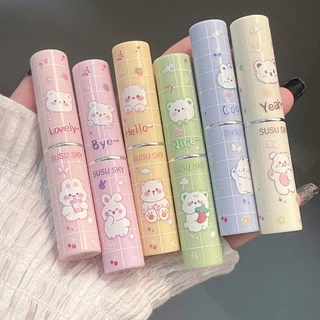 6 Cores Batom Espelho Geléia Colorido Hidratante À Prova D'água Vermelho De Longa Duração Maquiagem Coreana Cosmética em Oferta na Shopee