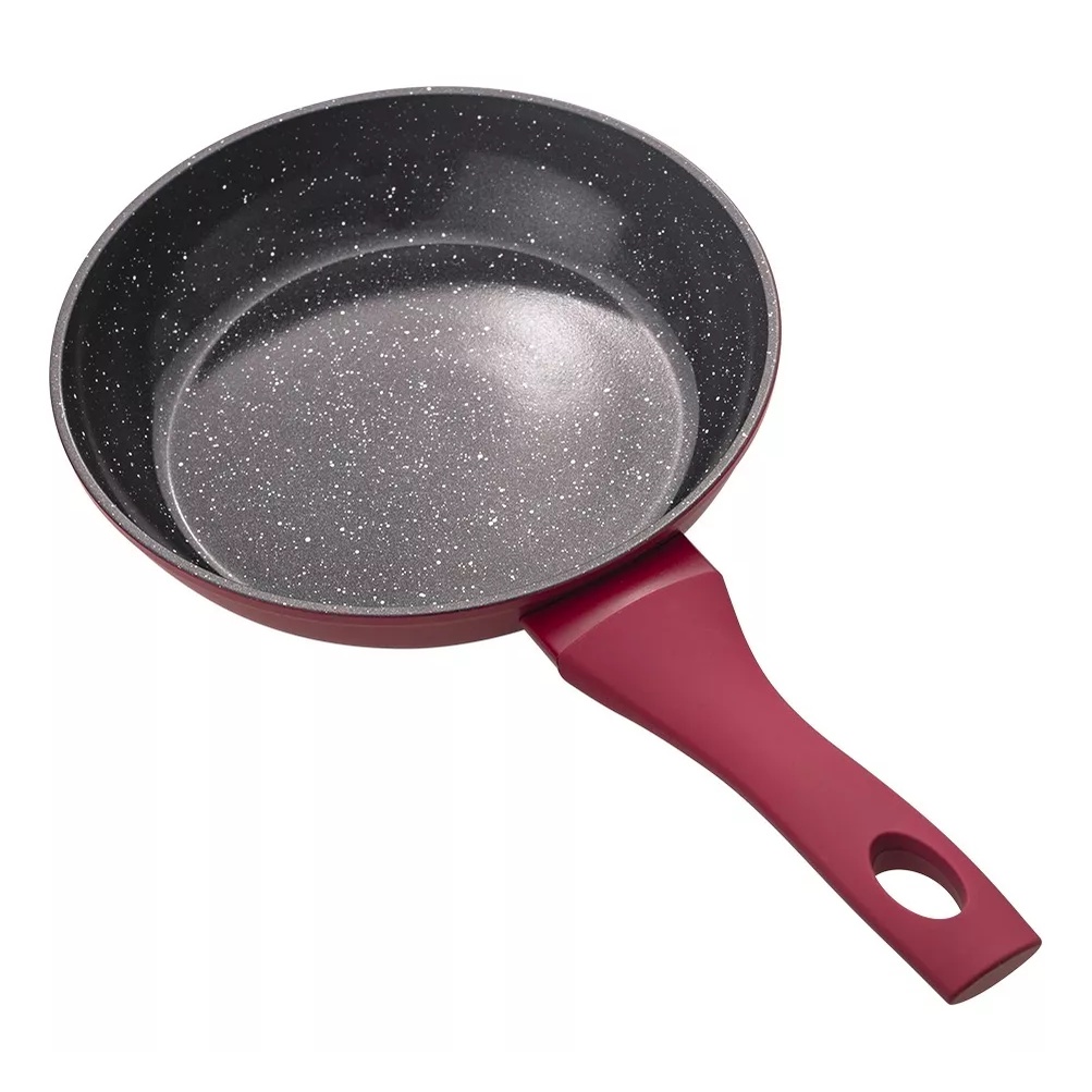 Frigideira Ceramica Antiaderente Fundo Triplo Indução 20cm Mimo Style Linha Rubi Cook Panela Avulsa Multiuso Para Ovo Tapioca Omeleteira