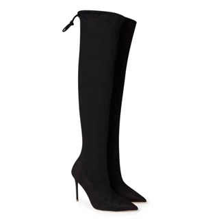 Bota Camurça Stretch Preto 2070.13_1