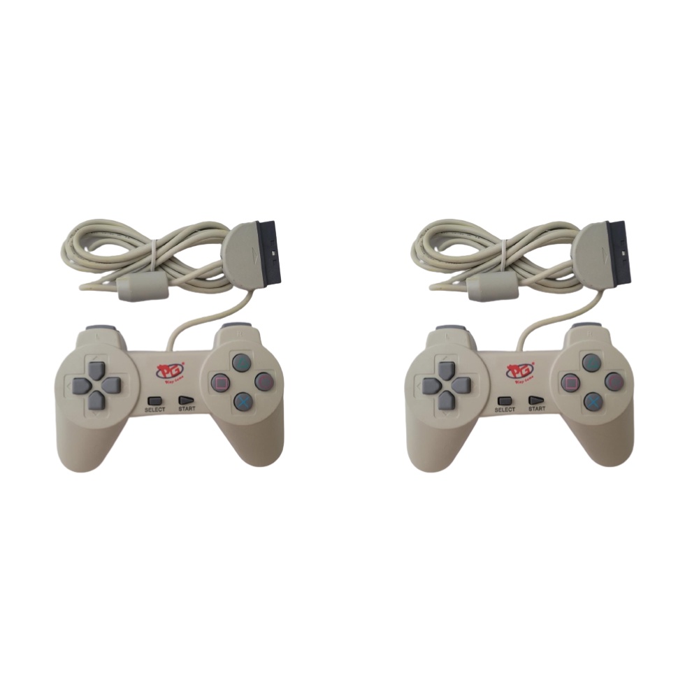 Kit 2 unidades Controle compatível com ps1