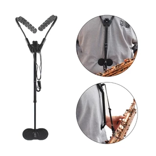 Kool Saxofone Arnês Sax Pescoço Cinta Gancho Para Tenor Barítono Alto Soprano Clarinete