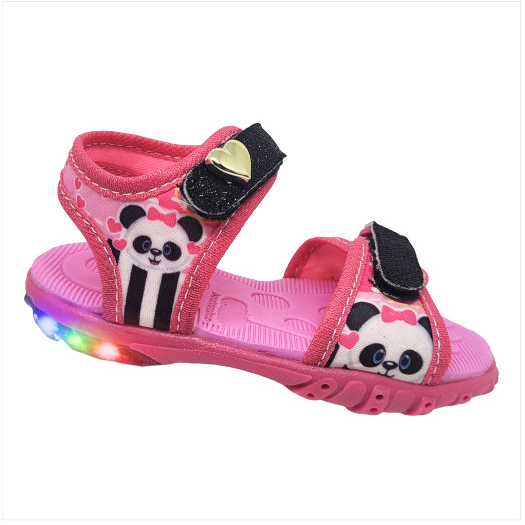 Sandalia infantil best sale feminina com luzinha