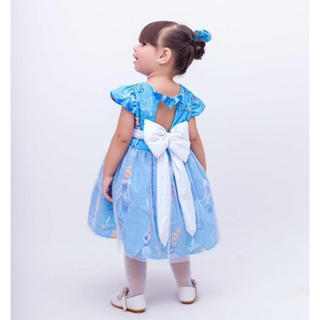 Vestido Festa Cinderela Luxo, Roupa Infantil para Menina Usado 72258518