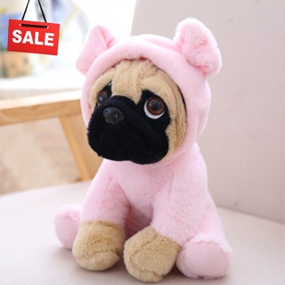 Pug dog soft cuddly 2024 toy