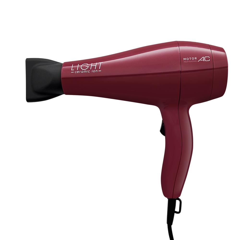 Secador de Cabelo Light Ceramic Íon marsala Gama Italy