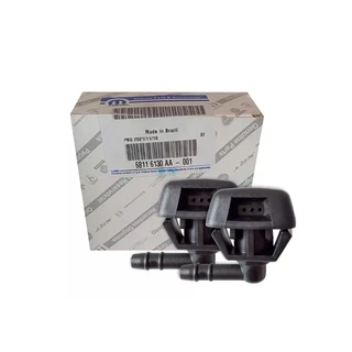 Par Burucutu Esguicho Para-brisa Fiat Punto Doblo 735277664